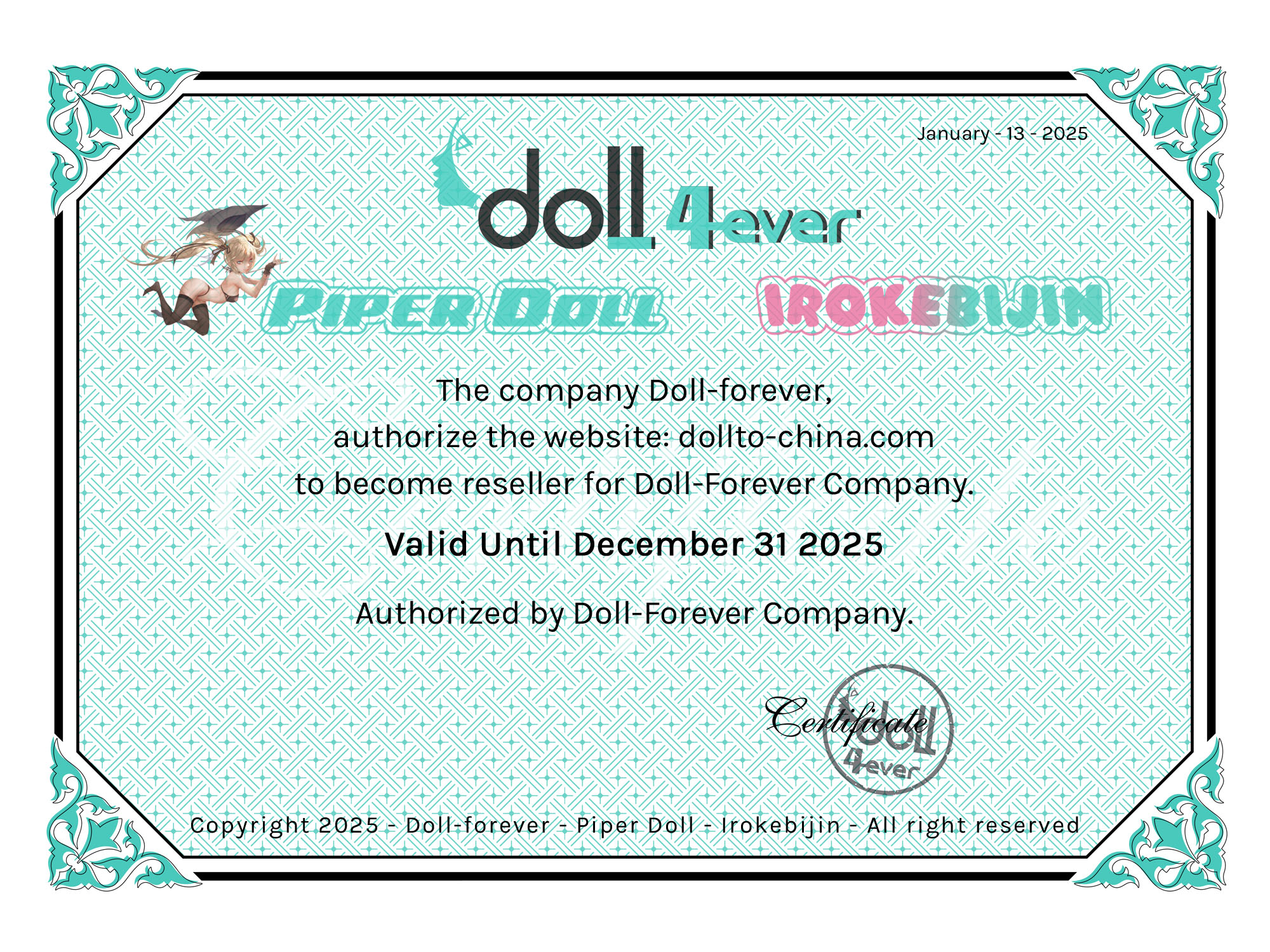 Doll-forever Valid Vendor