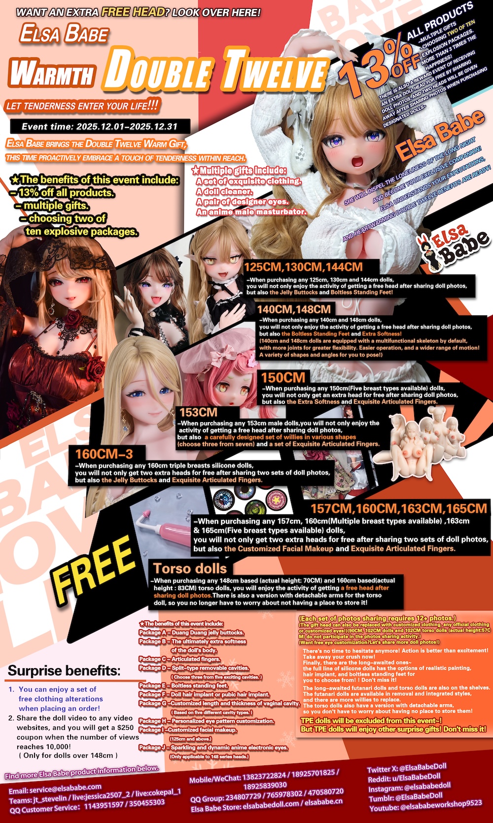 Elsa Babe Silicone Sex Dolls